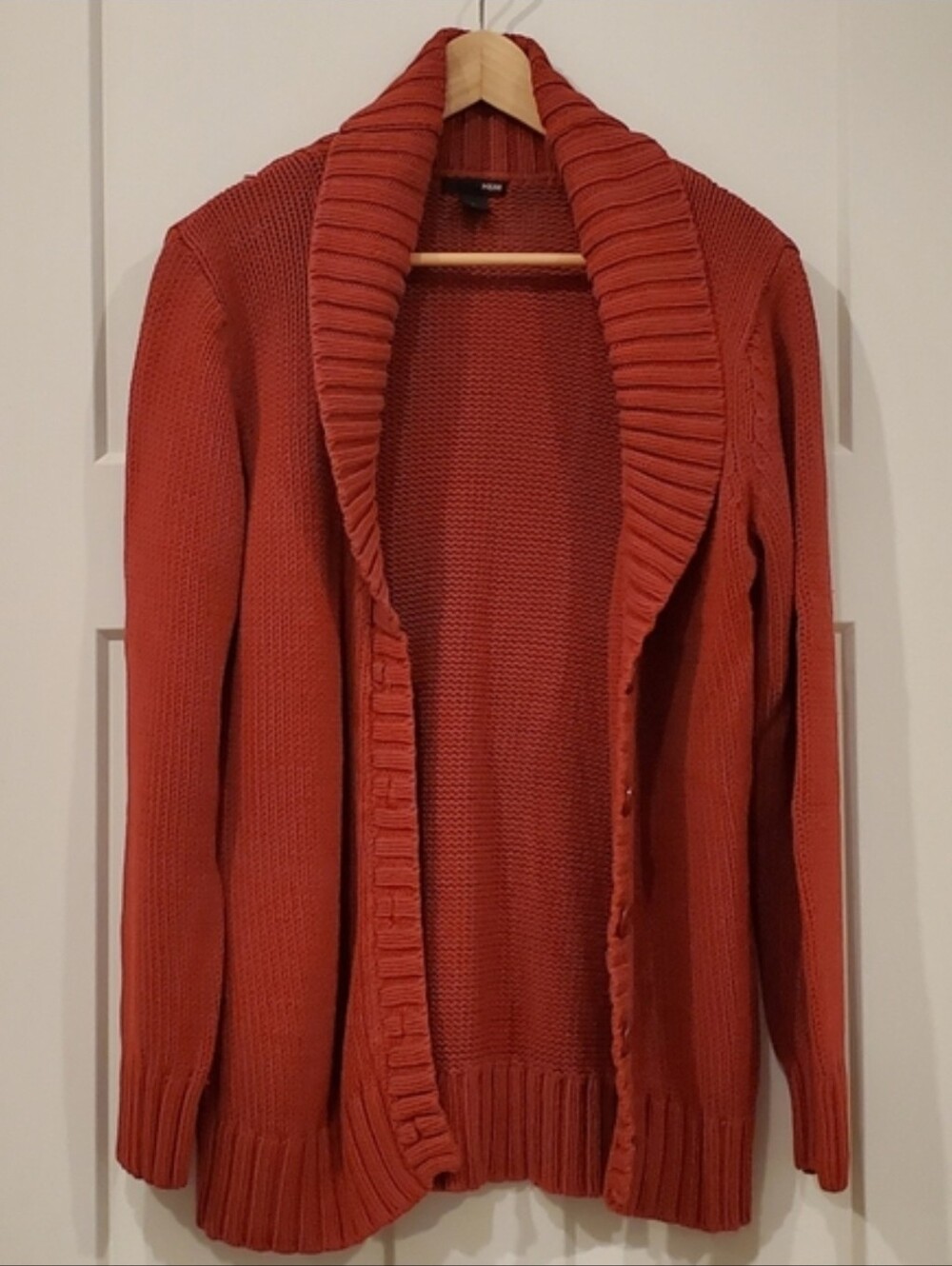 H&M Ribbed Knit Cardigan - Size Large
